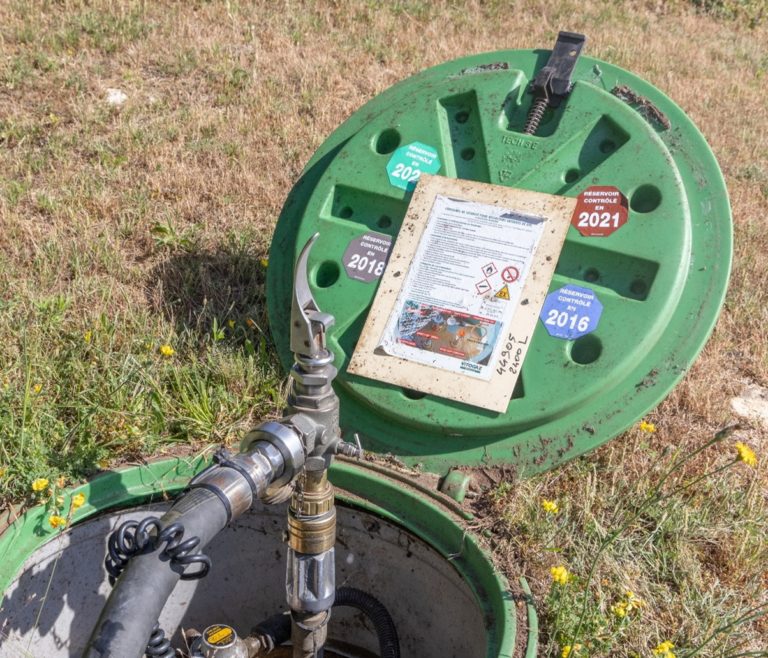 La Citerne De Gaz Enterr E Vitogaz France