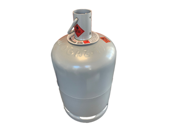 Bouteille de gaz propane légère (5kg) et pratique